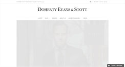 Desktop Screenshot of dohertyevansstott.co.uk
